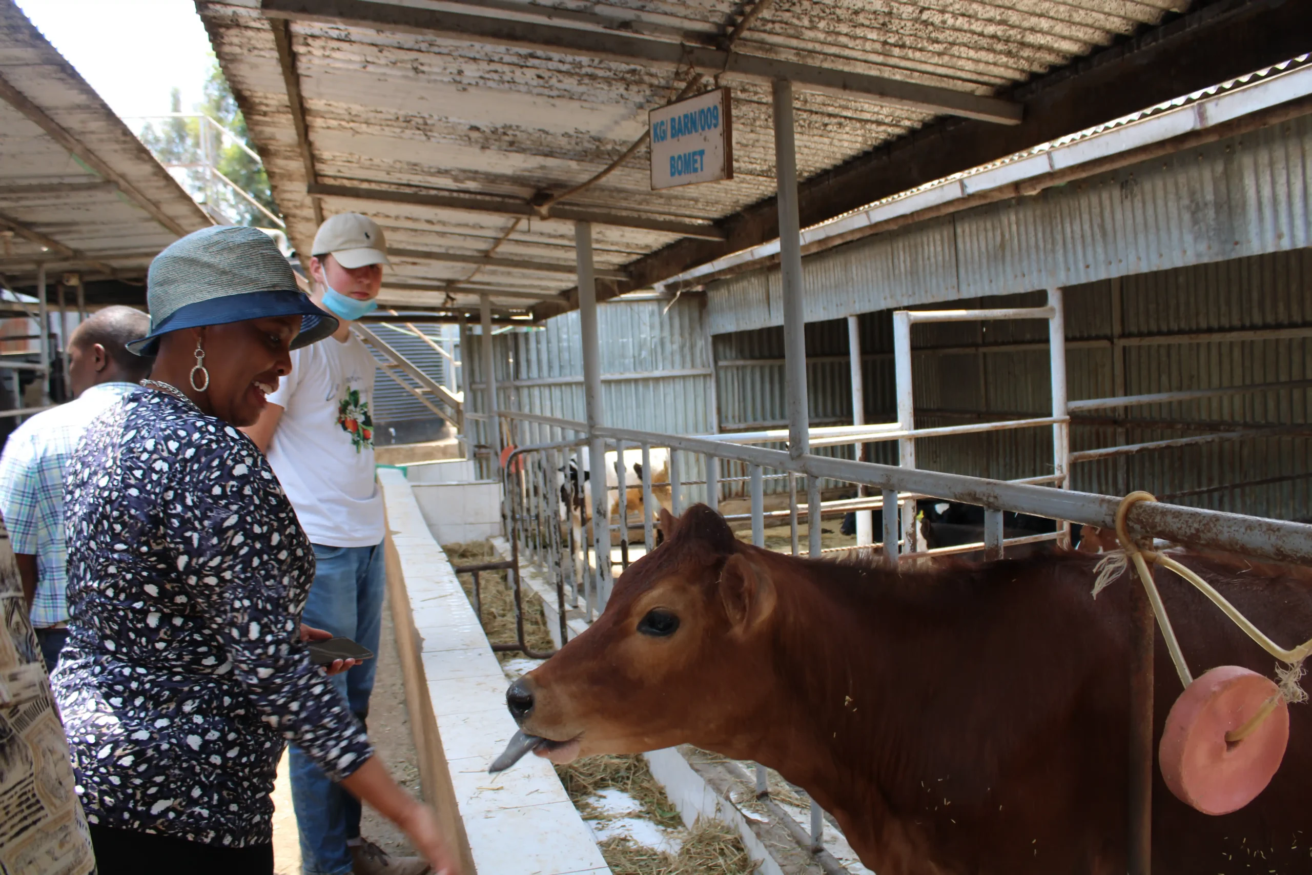 Suki & Chris kefa farm Visit